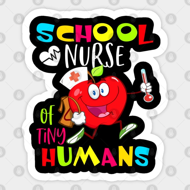 School Nurse Of Tiny Humans Back To School Sticker by neonatalnurse